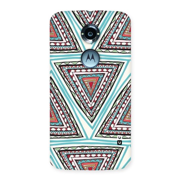 Triangle Abstract Mode Back Case for Moto X 2nd Gen