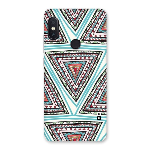 Triangle Abstract Mode Back Case for Redmi Note 5 Pro