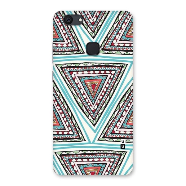Triangle Abstract Mode Back Case for Vivo V7 Plus