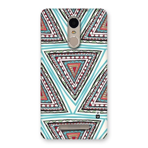 Triangle Abstract Mode Back Case for Xiaomi Redmi Note 3