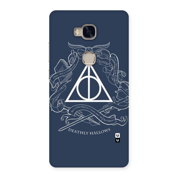 Triangle Blue Back Case for Huawei Honor 5X