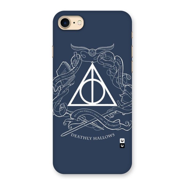 Triangle Blue Back Case for iPhone 7
