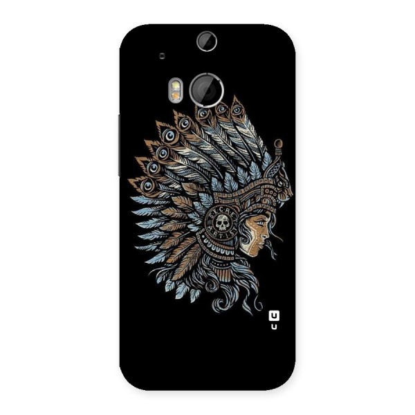 Tribal Design Back Case for HTC One M8