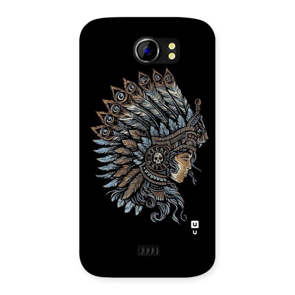 Tribal Design Back Case for Micromax Canvas 2 A110