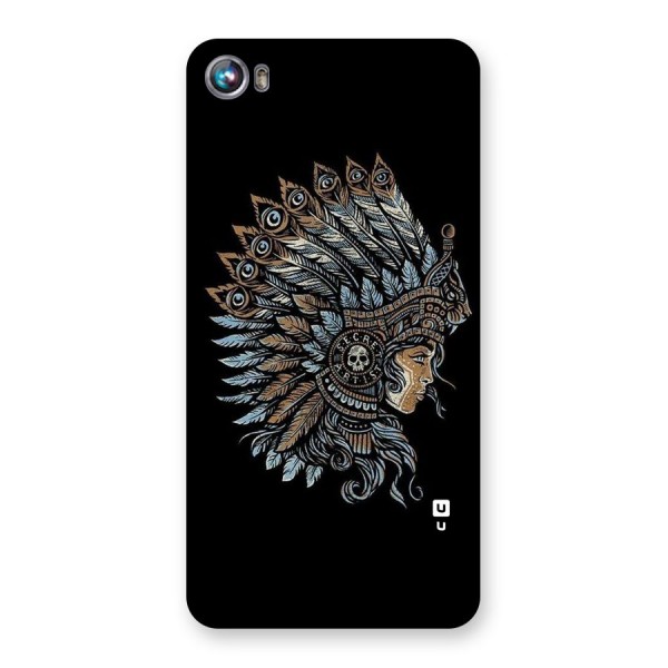 Tribal Design Back Case for Micromax Canvas Fire 4 A107