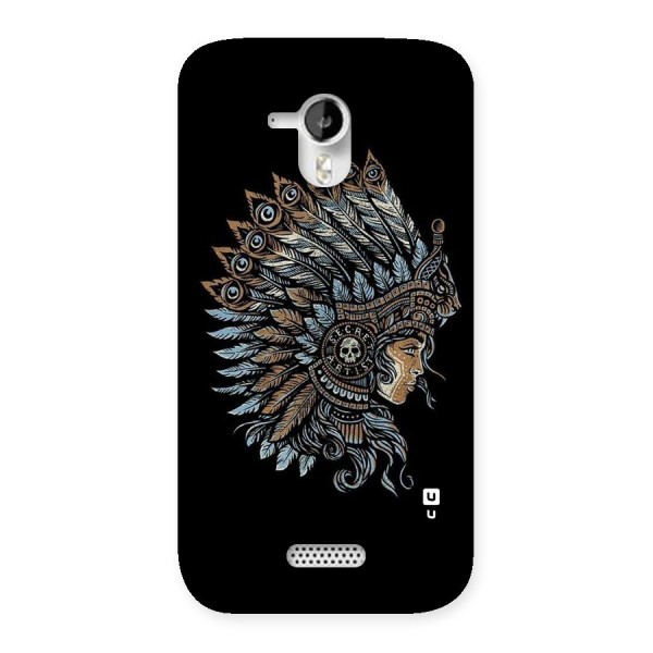 Tribal Design Back Case for Micromax Canvas HD A116