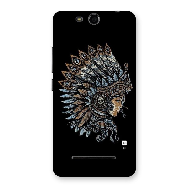 Tribal Design Back Case for Micromax Canvas Juice 3 Q392