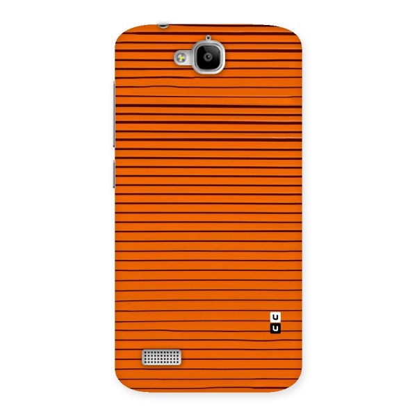 Trippy Stripes Back Case for Honor Holly