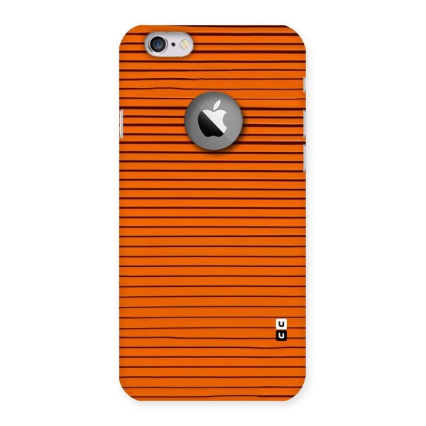 Trippy Stripes Back Case for iPhone 6 Logo Cut