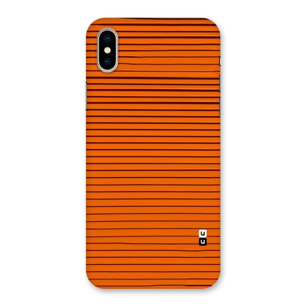 Trippy Stripes Back Case for iPhone XS