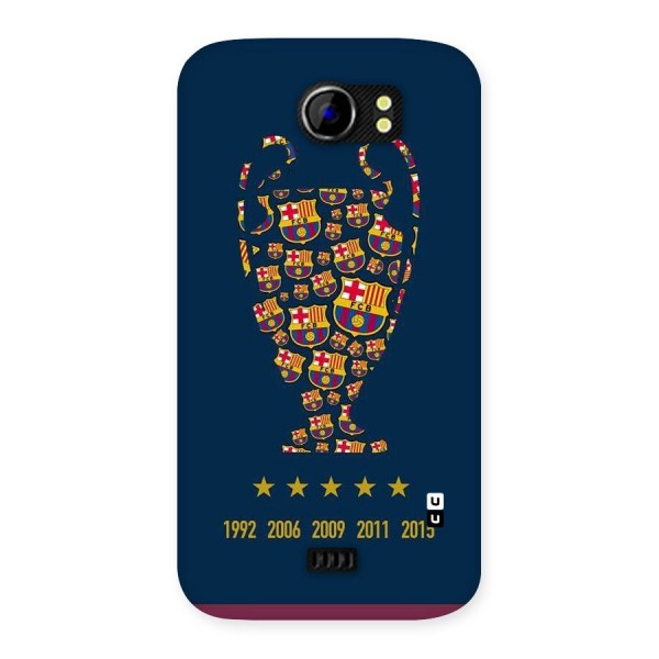 Trophy Team Back Case for Micromax Canvas 2 A110