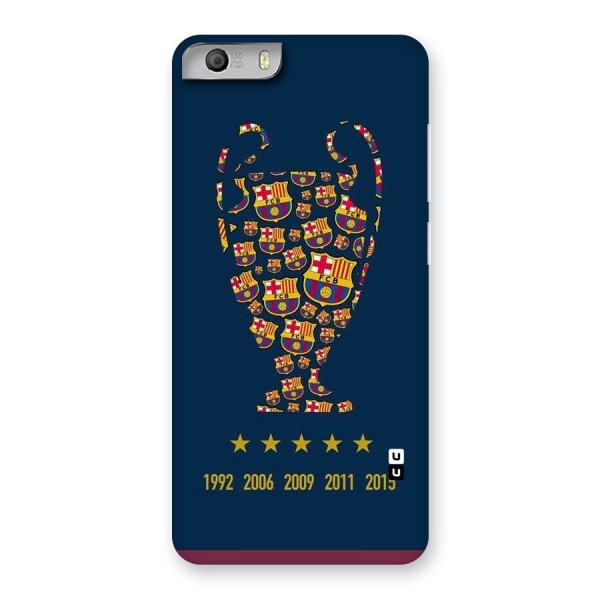 Trophy Team Back Case for Micromax Canvas Knight 2
