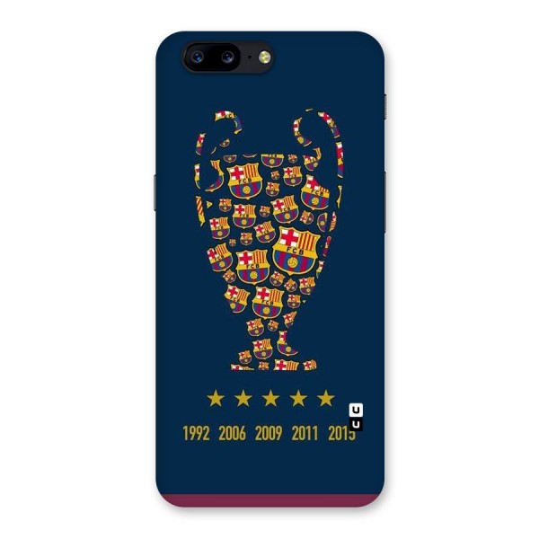 Trophy Team Back Case for OnePlus 5