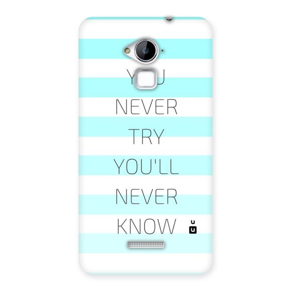Try Know Back Case for Coolpad Note 3