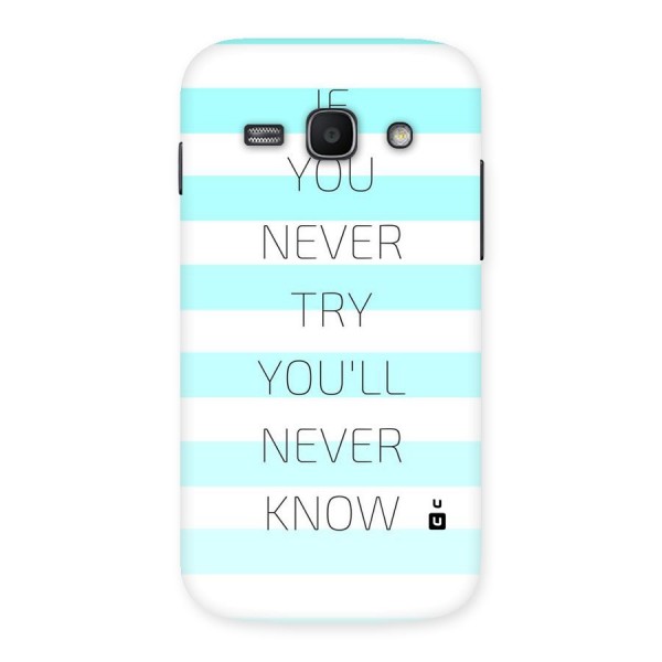 Try Know Back Case for Galaxy Ace 3
