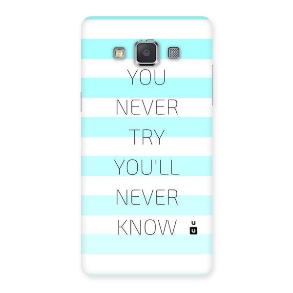 Try Know Back Case for Galaxy Grand 3