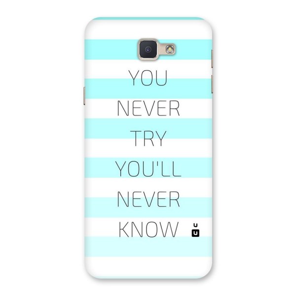 Try Know Back Case for Galaxy J5 Prime
