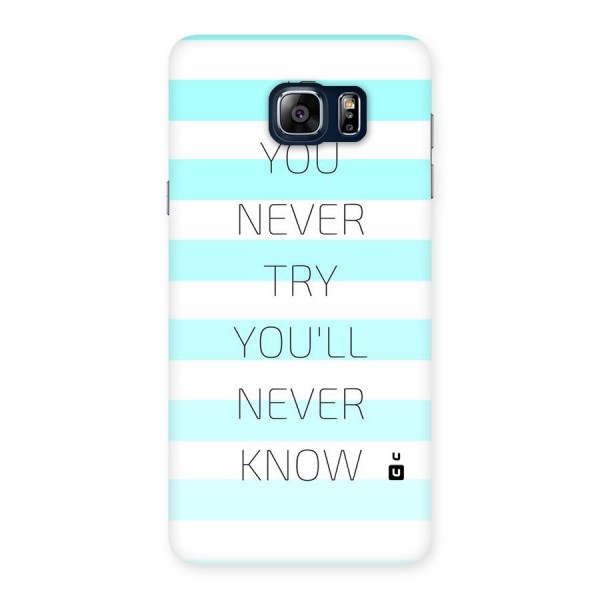 Try Know Back Case for Galaxy Note 5