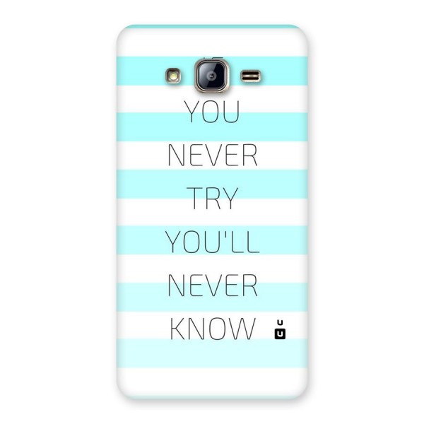 Try Know Back Case for Galaxy On5