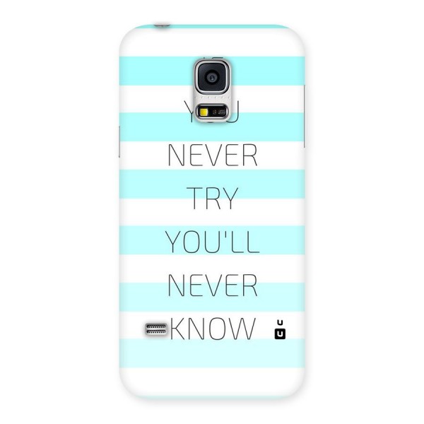 Try Know Back Case for Galaxy S5 Mini