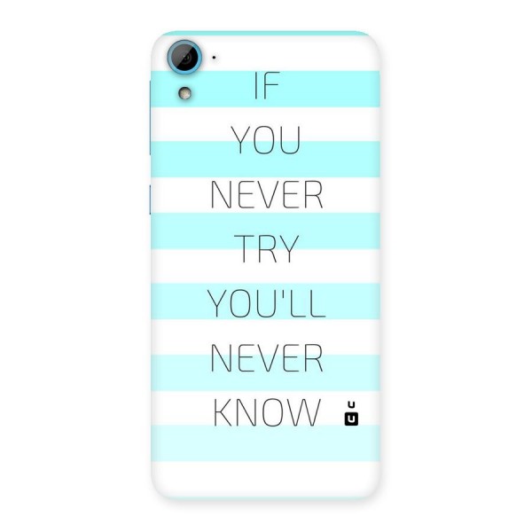 Try Know Back Case for HTC Desire 826
