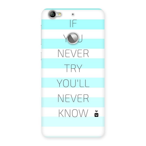 Try Know Back Case for LeTV Le 1s