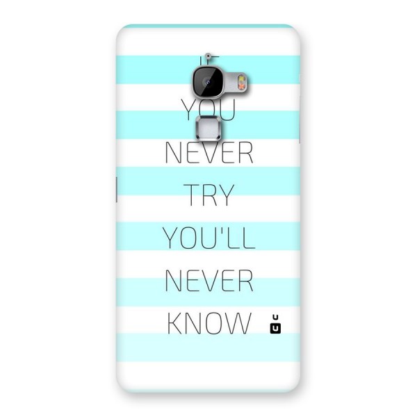 Try Know Back Case for LeTv Le Max