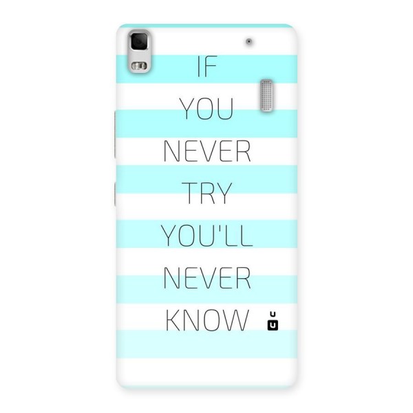 Try Know Back Case for Lenovo A7000