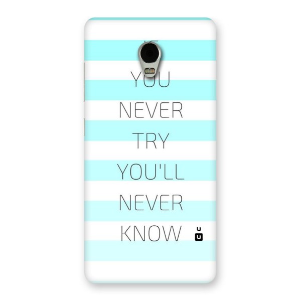 Try Know Back Case for Lenovo Vibe P1