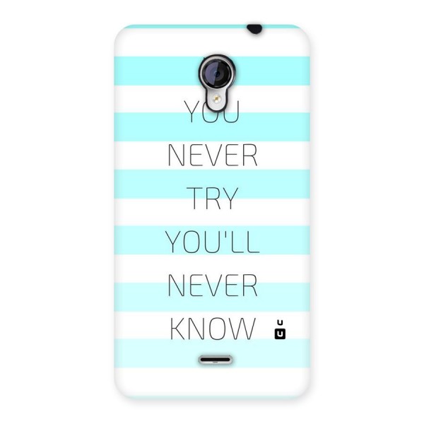 Try Know Back Case for Micromax Unite 2 A106