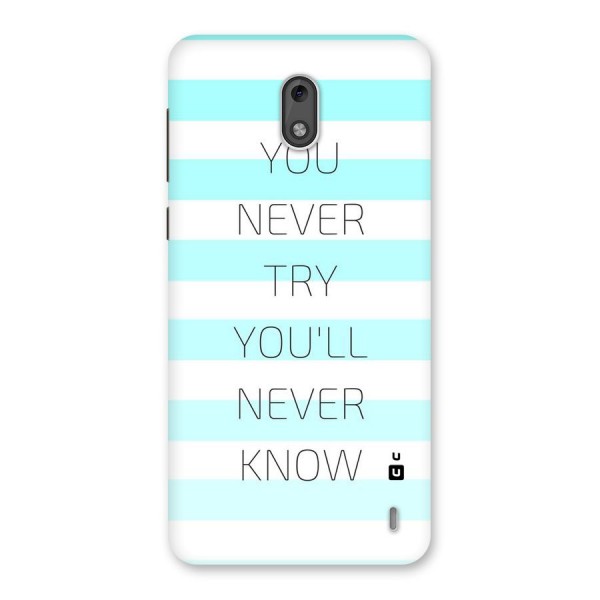 Try Know Back Case for Nokia 2