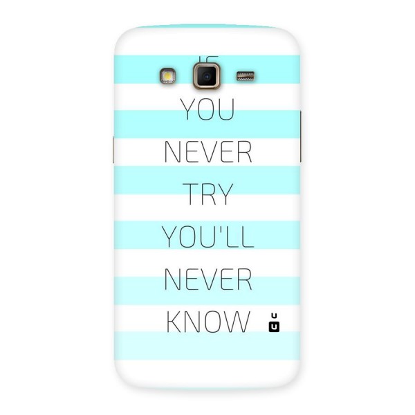 Try Know Back Case for Samsung Galaxy Grand 2