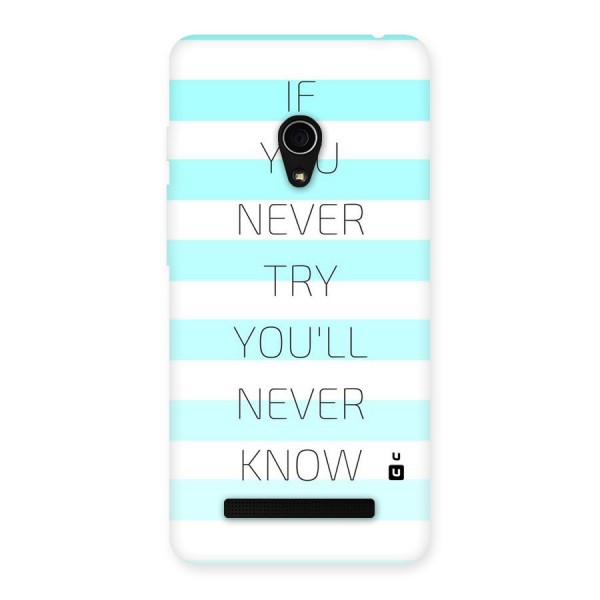 Try Know Back Case for Zenfone 5