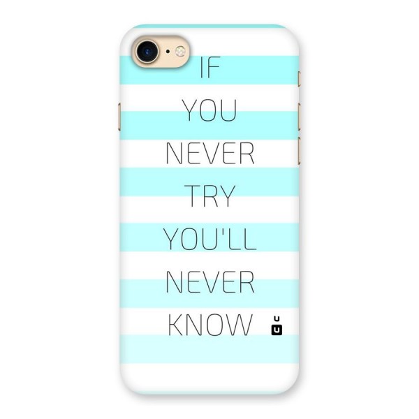 Try Know Back Case for iPhone 7