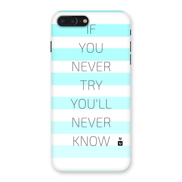 Try Know Back Case for iPhone 7 Plus