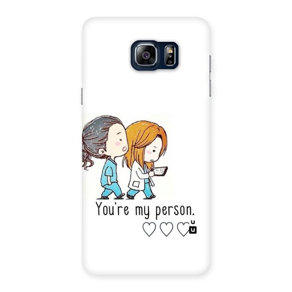 Two Friends In Coat Back Case for Galaxy Note 5