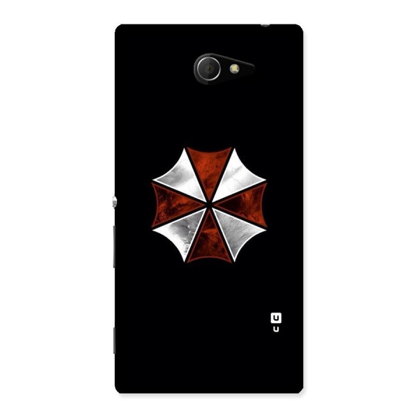 Umbrella Design Back Case for Sony Xperia M2