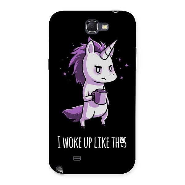 Unicorn Morning Back Case for Galaxy Note 2