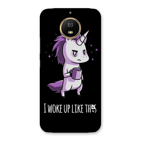 Unicorn Morning Back Case for Moto G5s