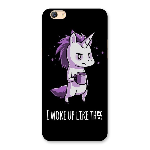 Unicorn Morning Back Case for Oppo F3 Plus