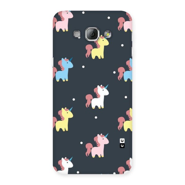 Unicorn Pattern Back Case for Galaxy A8