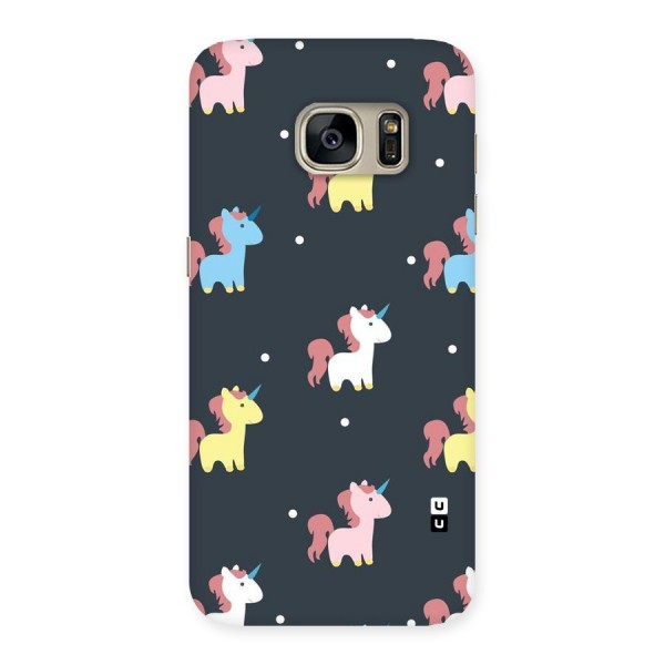 Unicorn Pattern Back Case for Galaxy S7