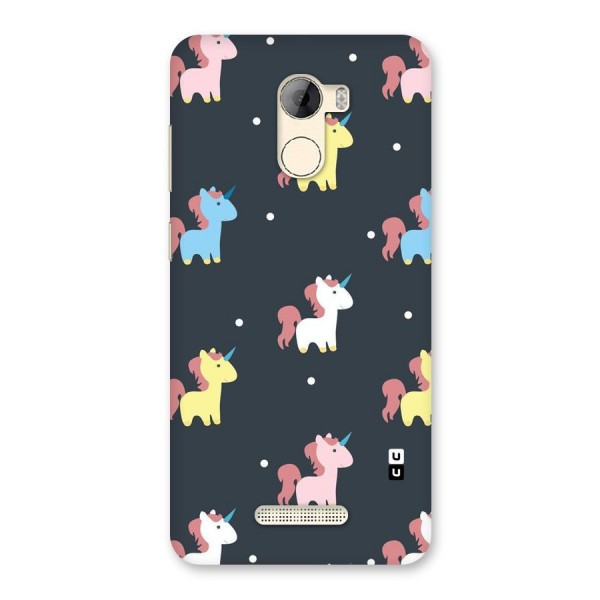 Unicorn Pattern Back Case for Gionee A1 LIte