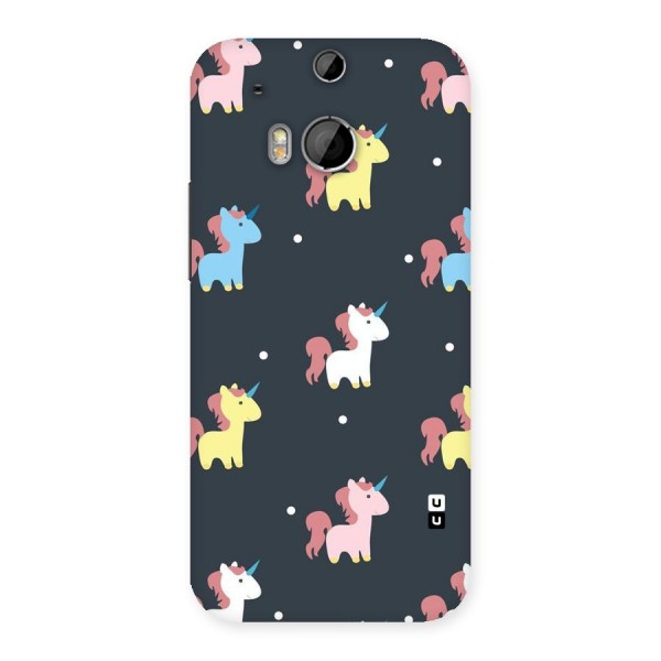 Unicorn Pattern Back Case for HTC One M8