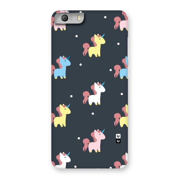 Unicorn Pattern Back Case for Micromax Canvas Knight 2
