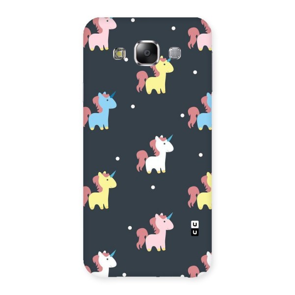 Unicorn Pattern Back Case for Samsung Galaxy E5