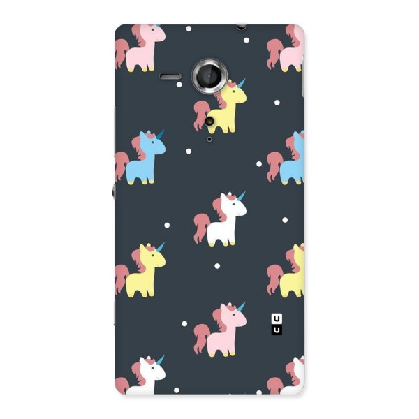 Unicorn Pattern Back Case for Sony Xperia SP