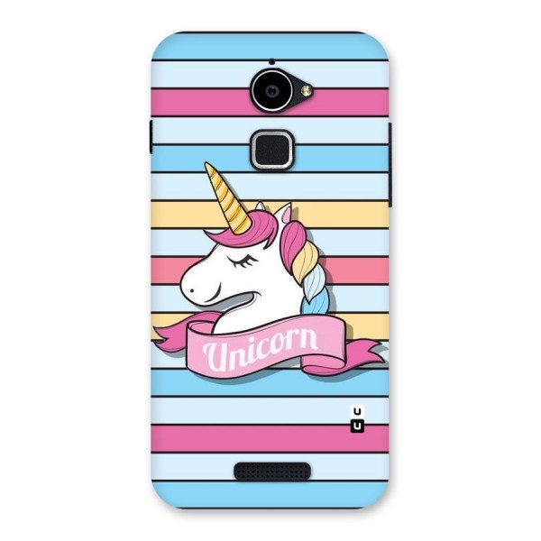 Unicorn Stripes Back Case for Coolpad Note 3 Lite