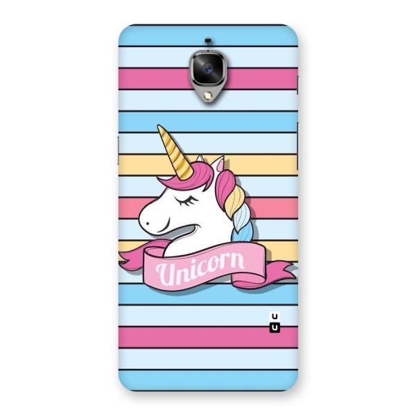 Unicorn Stripes Back Case for OnePlus 3