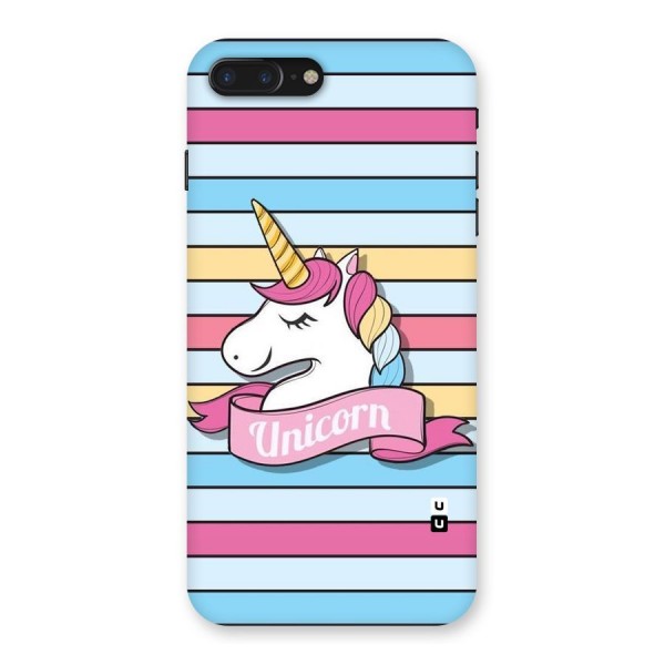 Unicorn Stripes Back Case for iPhone 7 Plus